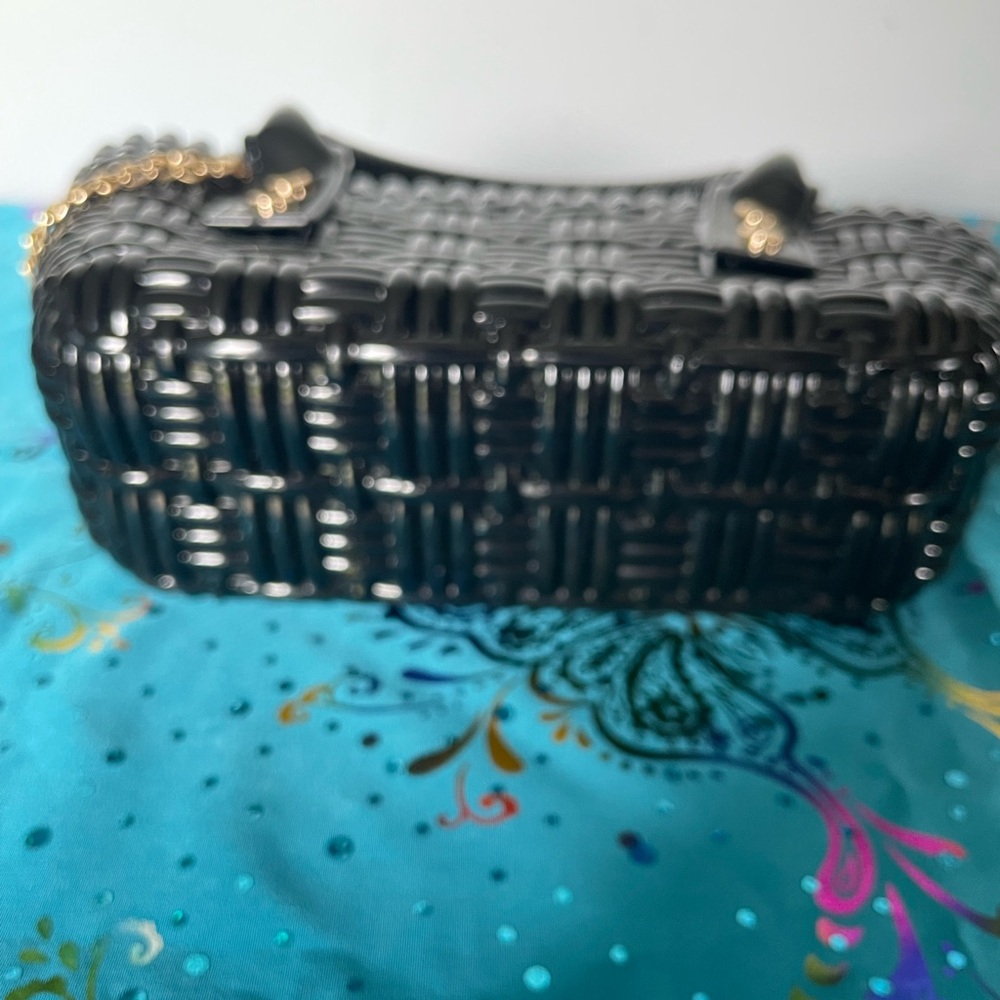 NWT Lunamoon Black Jelly Style Bag - Picture 5 of 7
